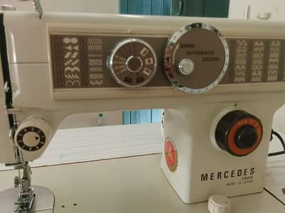 Mercedes Sewing and designing machine with stand  For sale