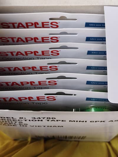 correction tape available