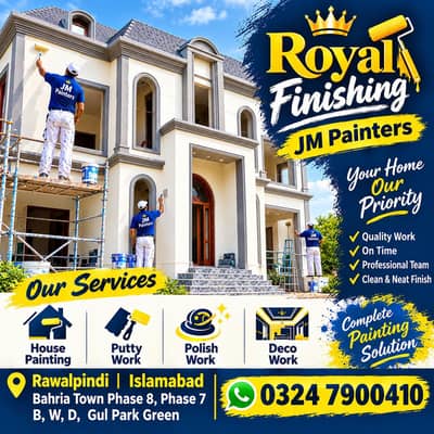 Professional House Painter in Rawalpindi Islamabad