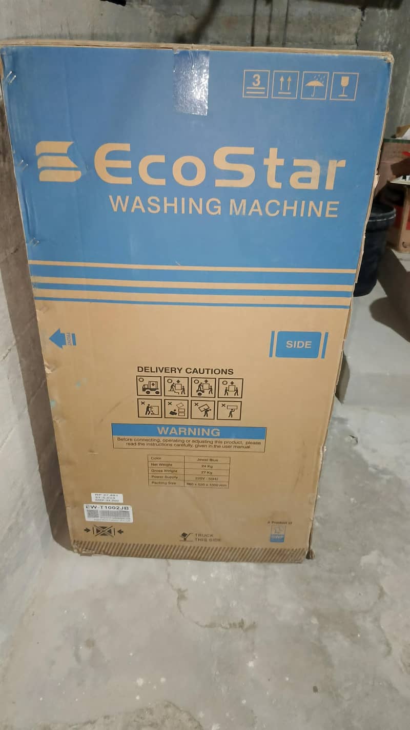 Ecostar washing machine 1