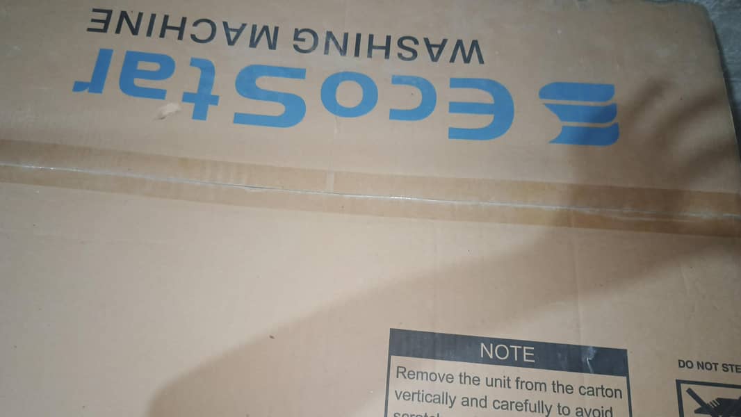 Ecostar washing machine 2
