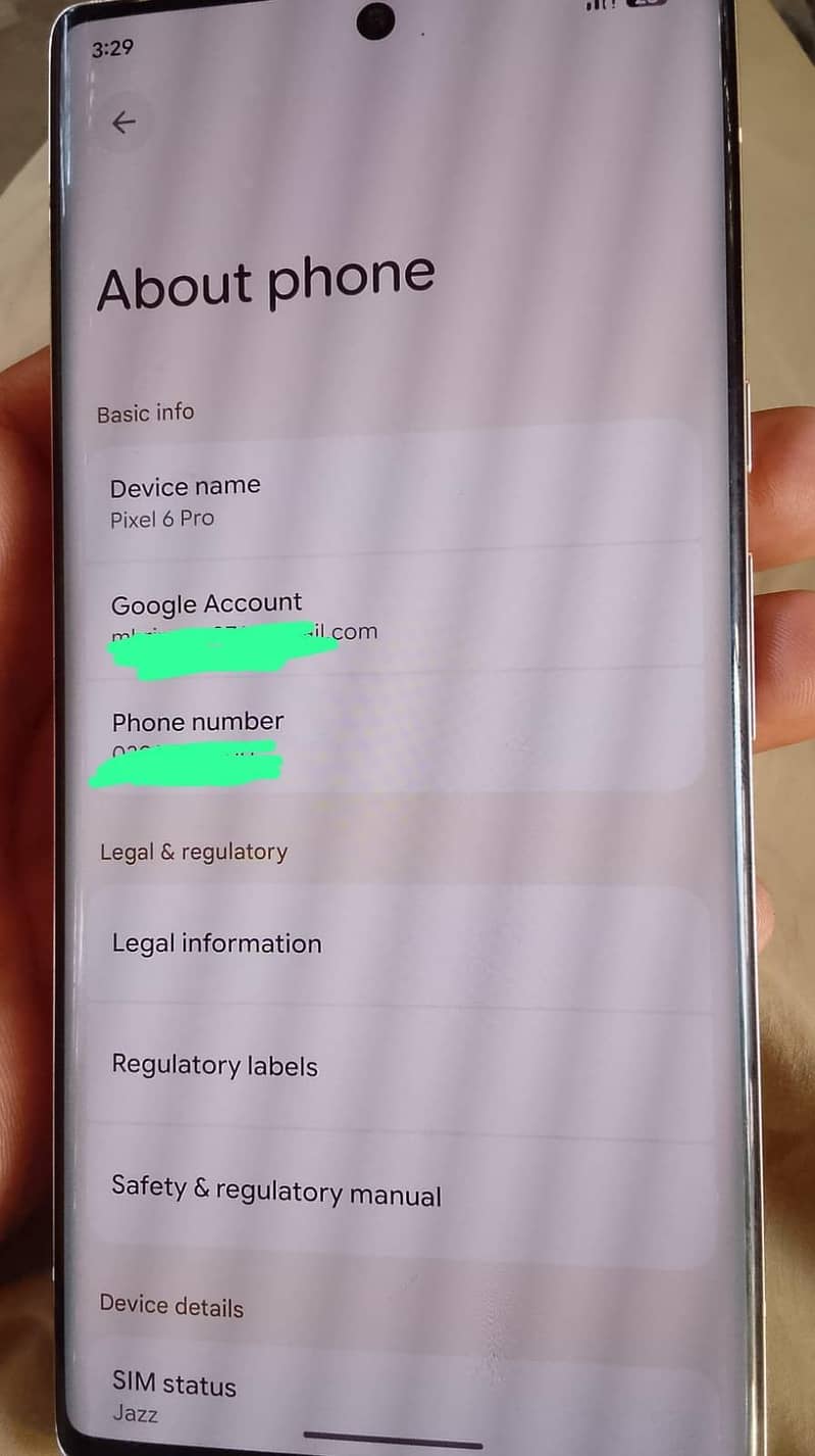 Google Pixel 6 Pro 0
