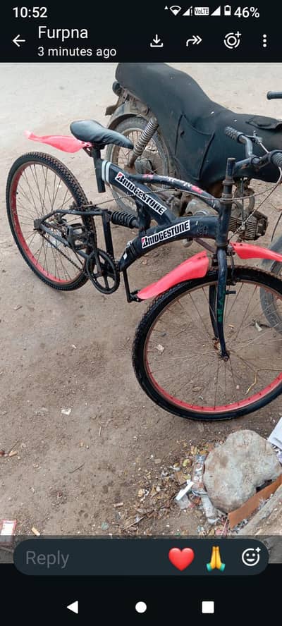 bicycle in mint condition