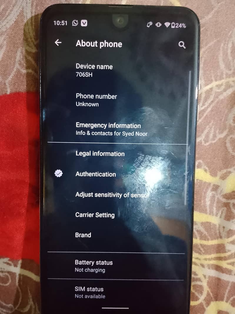 Sharp Aquos R2 0