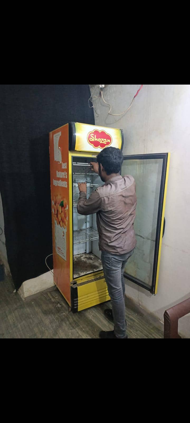 single door chiller 0