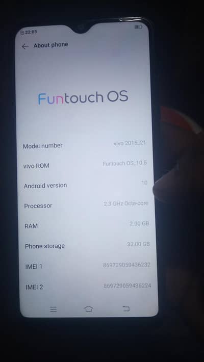 Vivo Y1s 2.32 only mobile