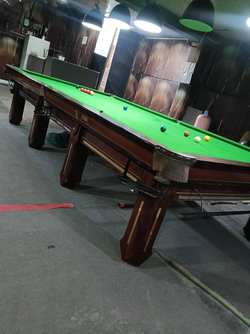 snooker table 6/12 1