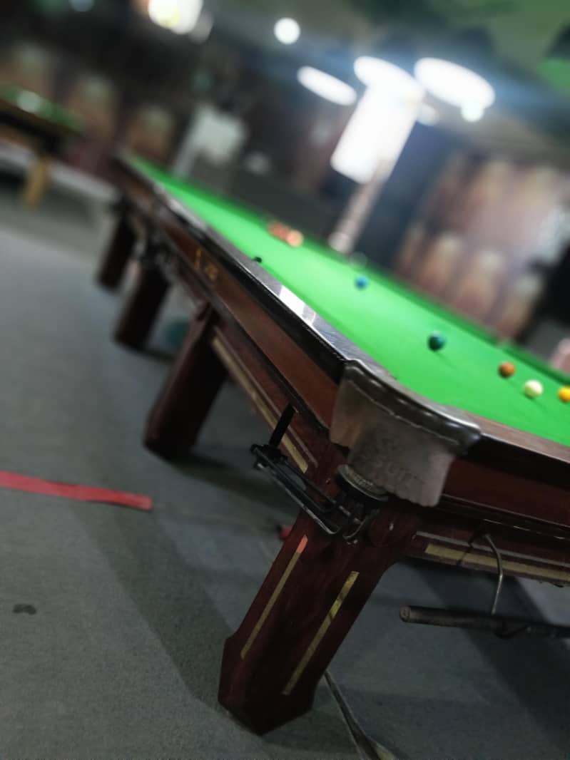snooker table 6/12 2