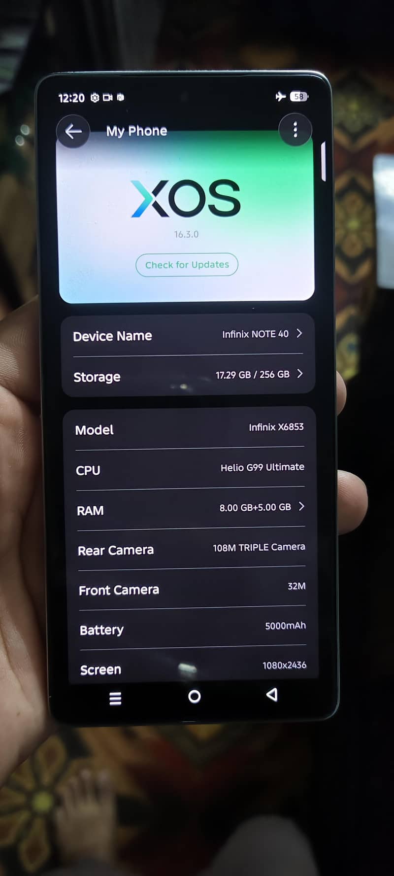 Infinix Note 40 Pro 1