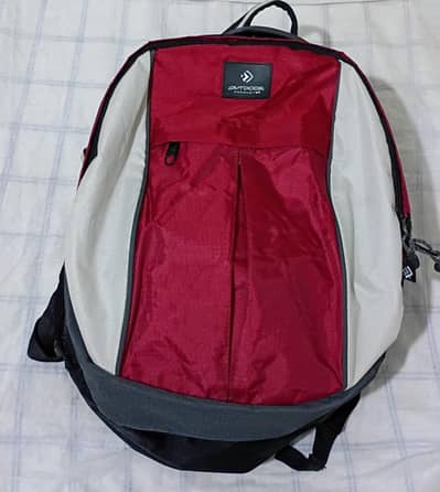 Outdoor Products Backpack – Red & Grey