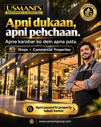 Hot Location Ground floor shops available on installment