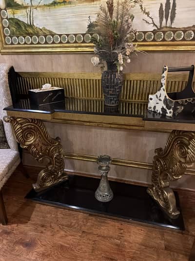 Wooden console