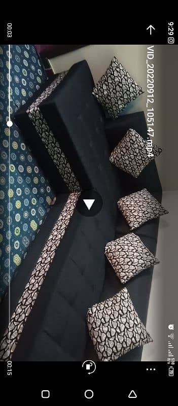 L shApe sofa set 2
