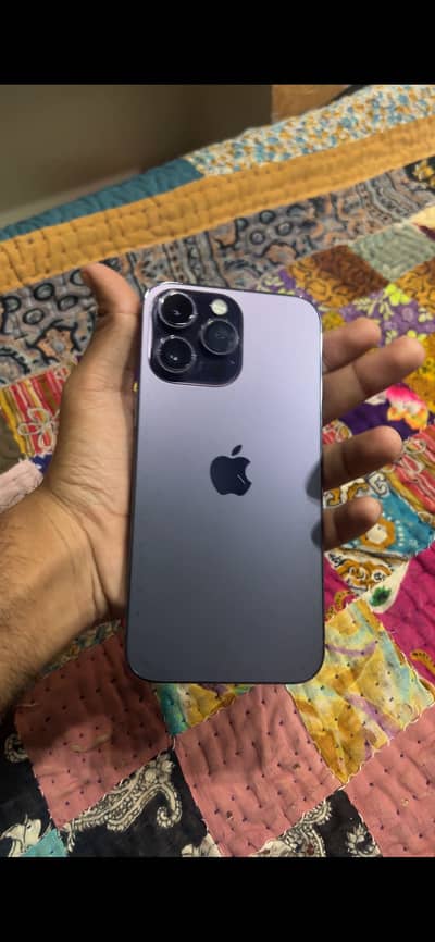 Apple iPhone 14 Pro Max 256 gb jv with complete box