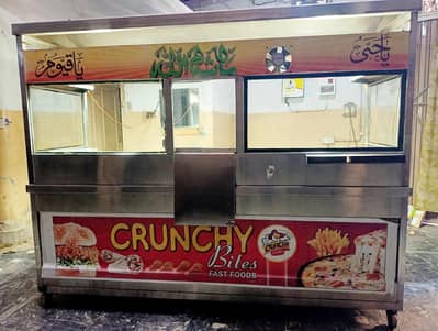 selling display counter 10/10 condition for fast food business