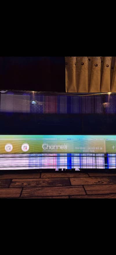 Samsung covered LED 55 inch panel damage