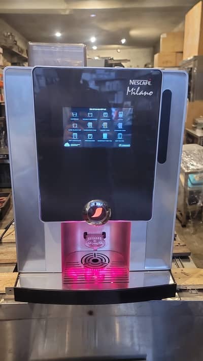 Coffee Machine used new / fryer/ dough mixer  hot plate pizza oven