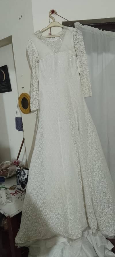 Bridal Gown with tail