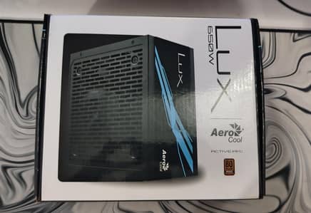 AeroCool LUX 650W Power Supply | 80 Plus Bronze