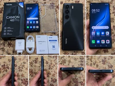 TECNO Camon 40 Pro 8GB 256GB 10/10 Condition