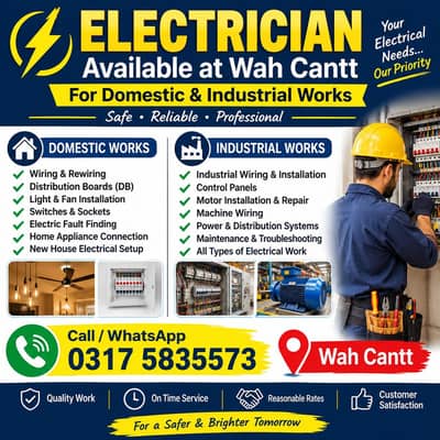electrician availble