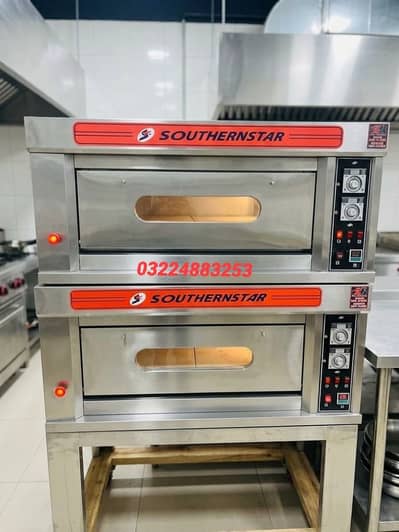 Pizza Oven dough roller Dough mixer Fast food Machine Fryer hot plate