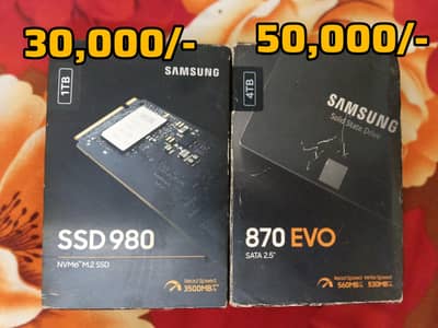 sumsung, Kingston ssd nvme for sale