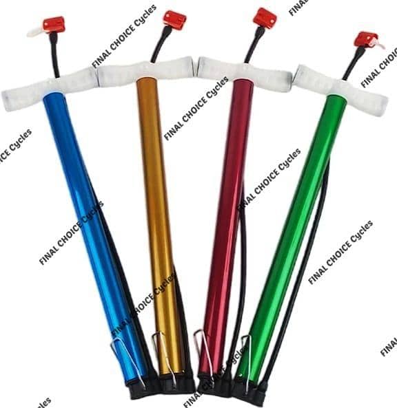 Hand Air Pump For Bicycles, Balls , and Pool Toys - Compact High Pressure Conversion Pump Large Pump