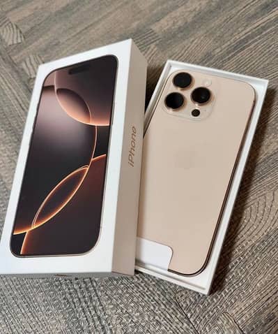 iphone 16 pro max 256GB full box urgent for sale