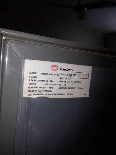 Refrigerator Dowlance