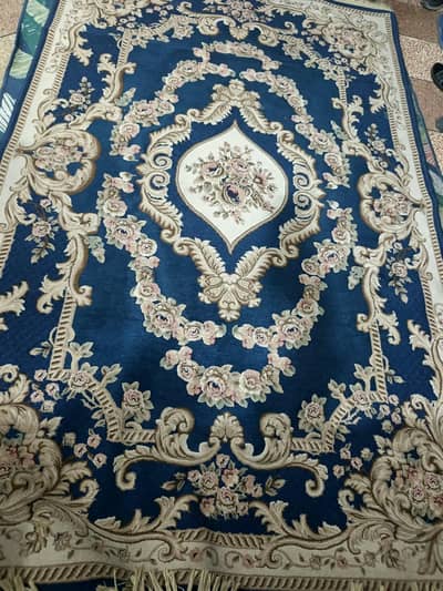 Stylish rug with doormat