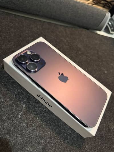 iphone 14 pro max 256GB full box urgent for sale