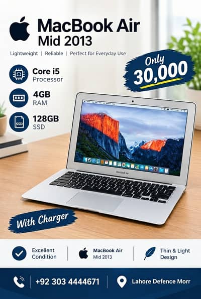 Macbook Air Mid 2013