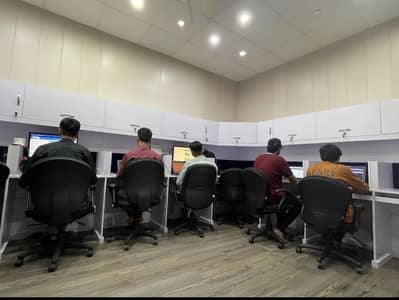 24 Premium Office Workstations for Sale – Complete Setup