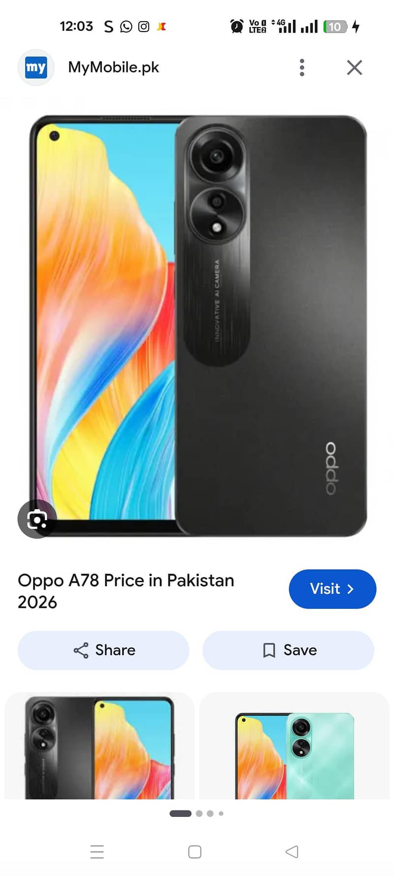 OPPO A78 0