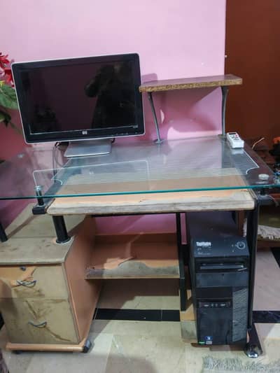 Computer table for sale.