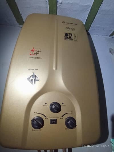 Golden Fuji Instant Geyser 6kg Capasity For Sale