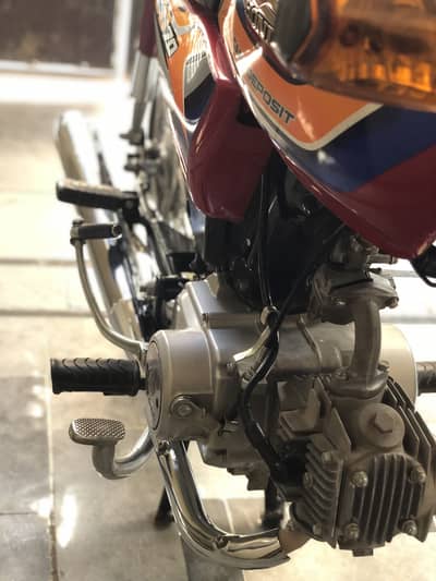 Honda CD70 2024-2025 new condition Islamabad number
