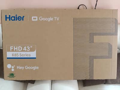 Haier 43 Inch FHD Google TV K85 Series - Brand New