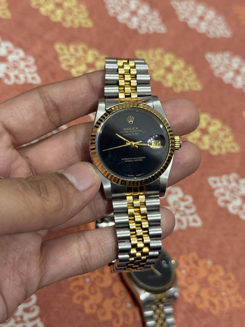 Rolex date just 0