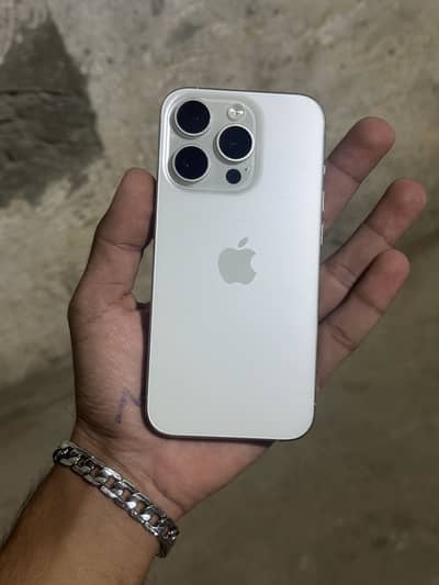 iPhone 15 Pro White Titanium Exchange Possible