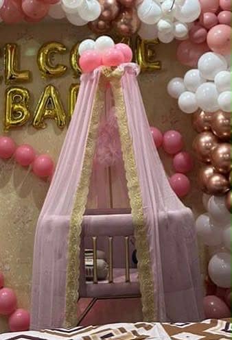 Pink Baby Swing
