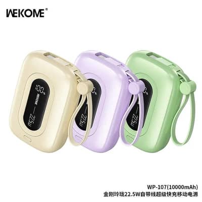 Wekome WP-107 10000mAh Segmented Display Power Bank
