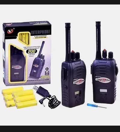 Kids Walkie Talkie Toy Set | Long Distance Two-Way Communication Toy