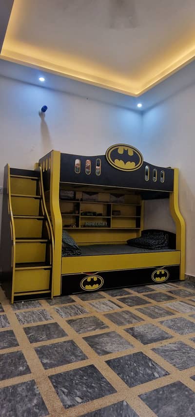Batman theme bunk bed