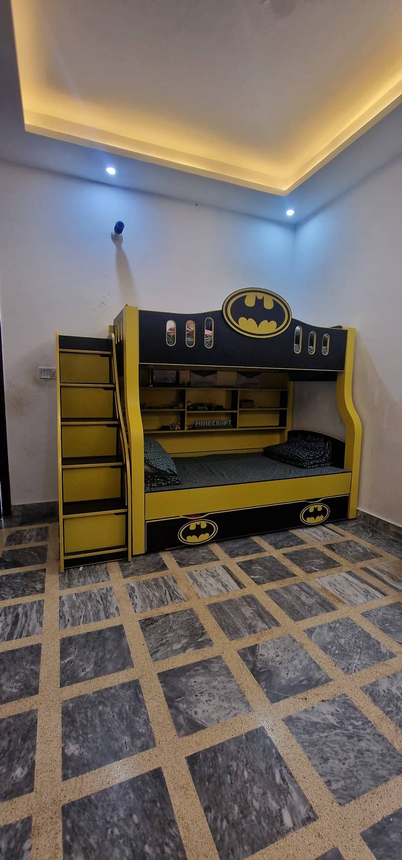 Batman theme bunk bed 1