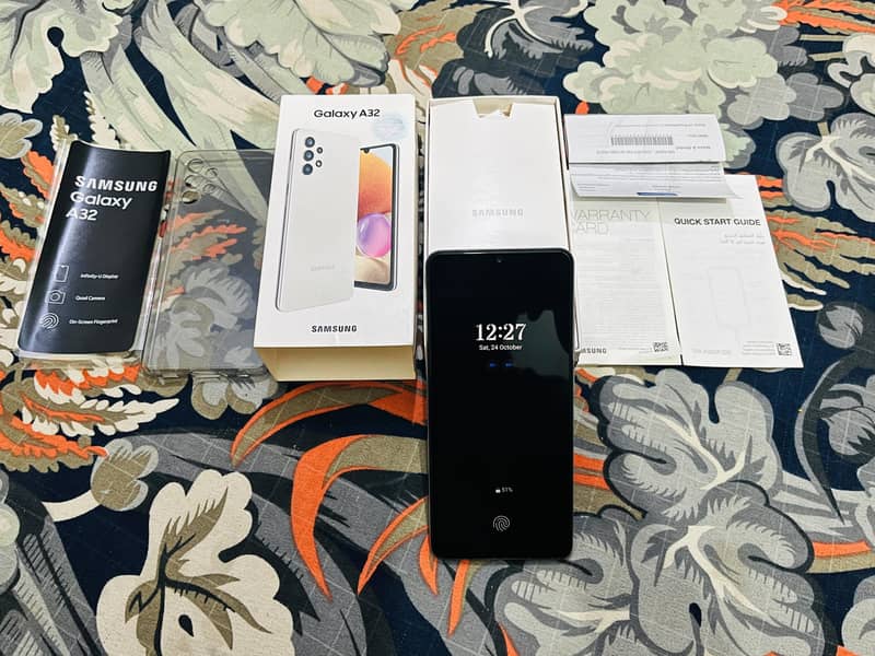 Samsung Galaxy A32 With Completed Accosseries 6/128 - Mobile Phones ...
