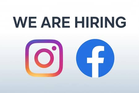 hiring instagram fb page manager