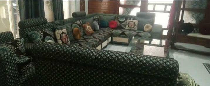 13 seater sofa set with center table for sale