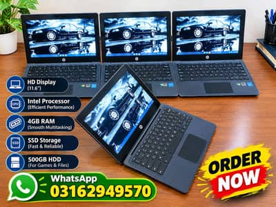 hp Chromebook 4gb 32gb type c